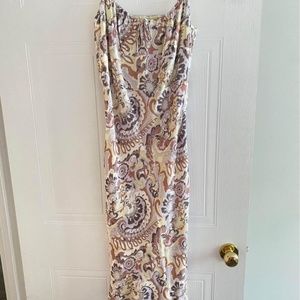 Wilfred "Bellow" Yellow print dress (size 6)